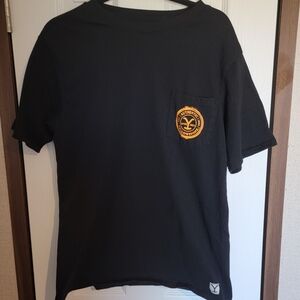 Yellowstone Men's Pocket Short-Sleeve T-Shirt M Black